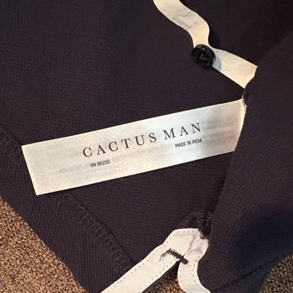 Cactus Man Ricky Singh Navy Polo - Picture 13 of 15